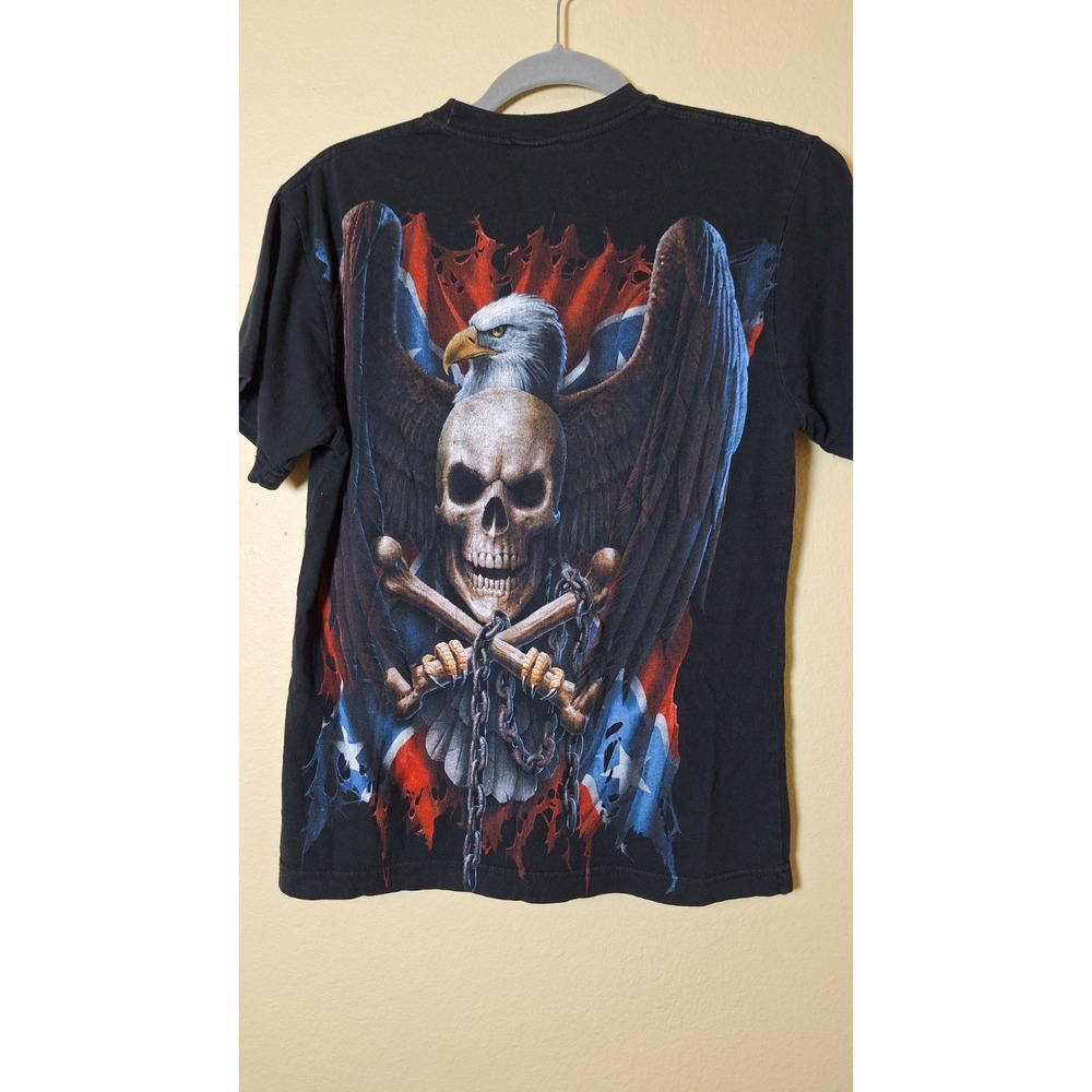 Spiral direct T shirt Eagle / skull/ gothic /rock / metal Small - Picture 2 of 4